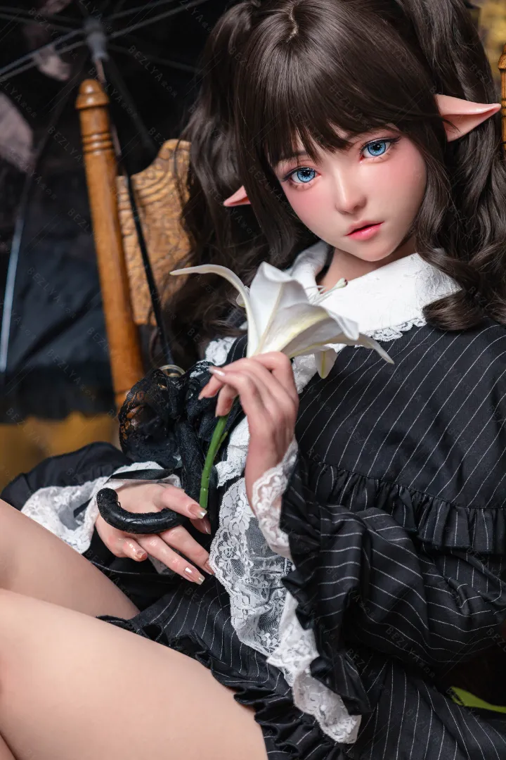 155cm (5ft1) E罩杯 輕量化 矽膠 性愛娃娃 ROS 头部 Freesia